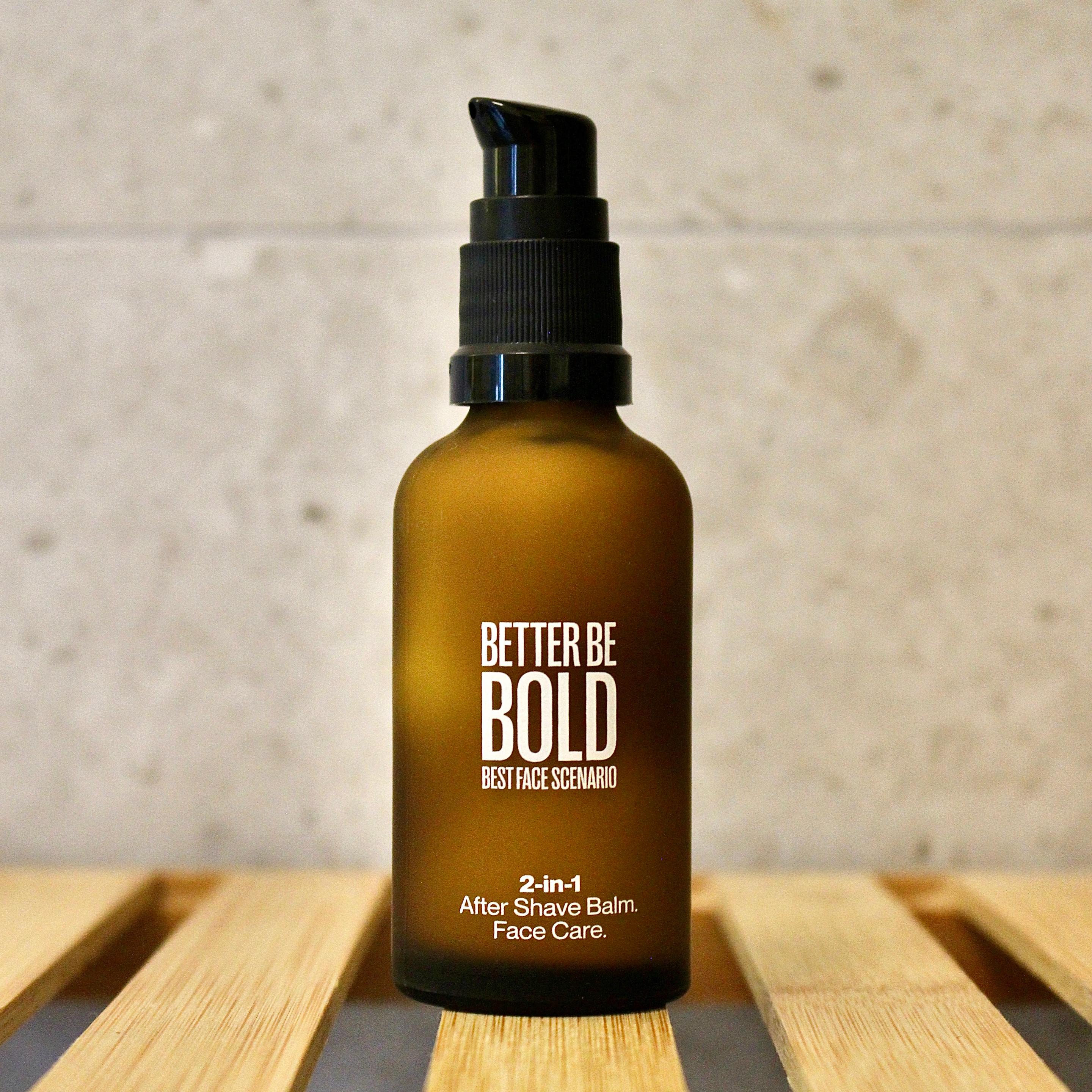 Produktbild BETTER BE BOLD 2in1: After Shave Balm&Face Care. Best Face Scenario 3 von 9