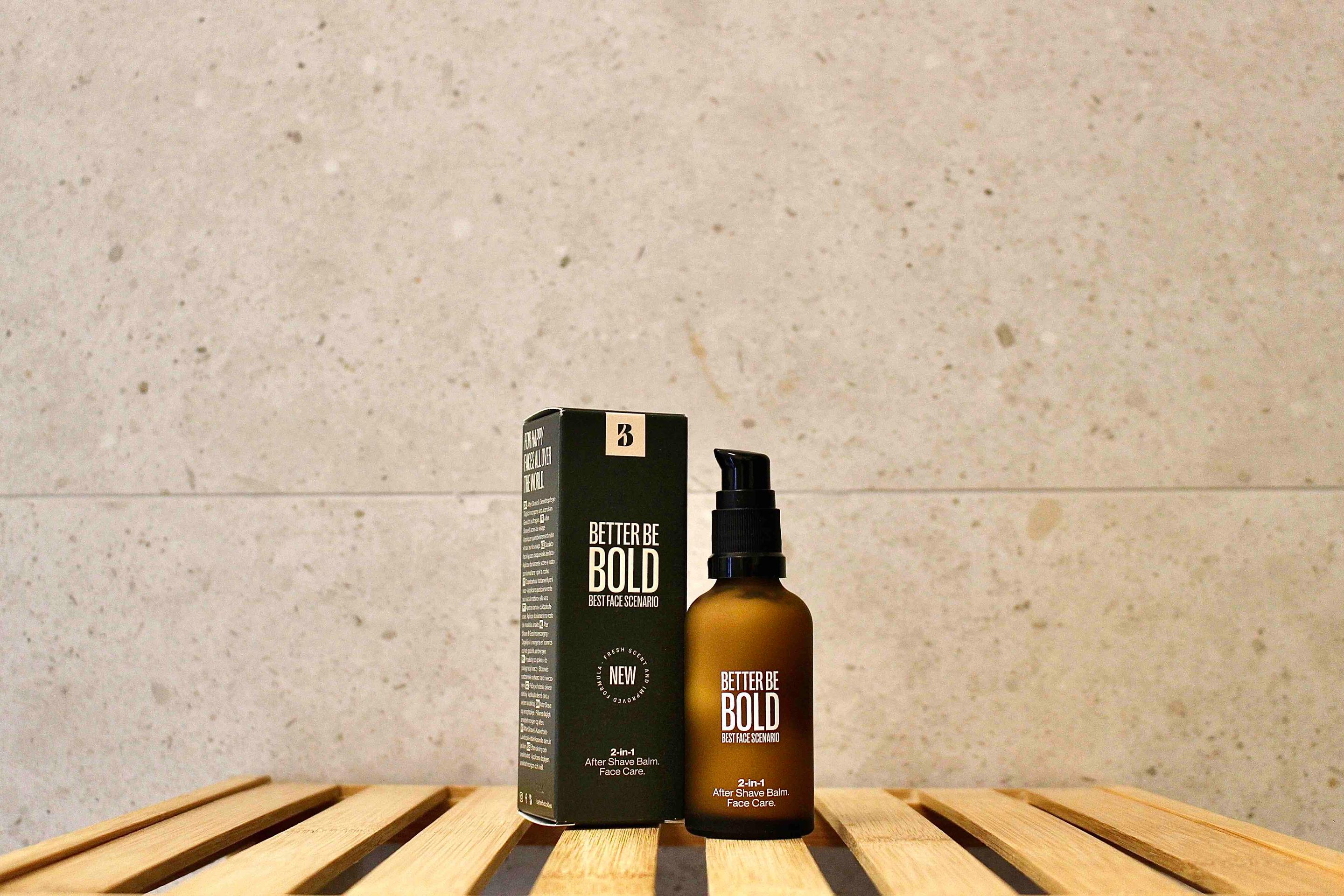 Produktbild BETTER BE BOLD 2in1: After Shave Balm&Face Care. Best Face Scenario 4 von 9