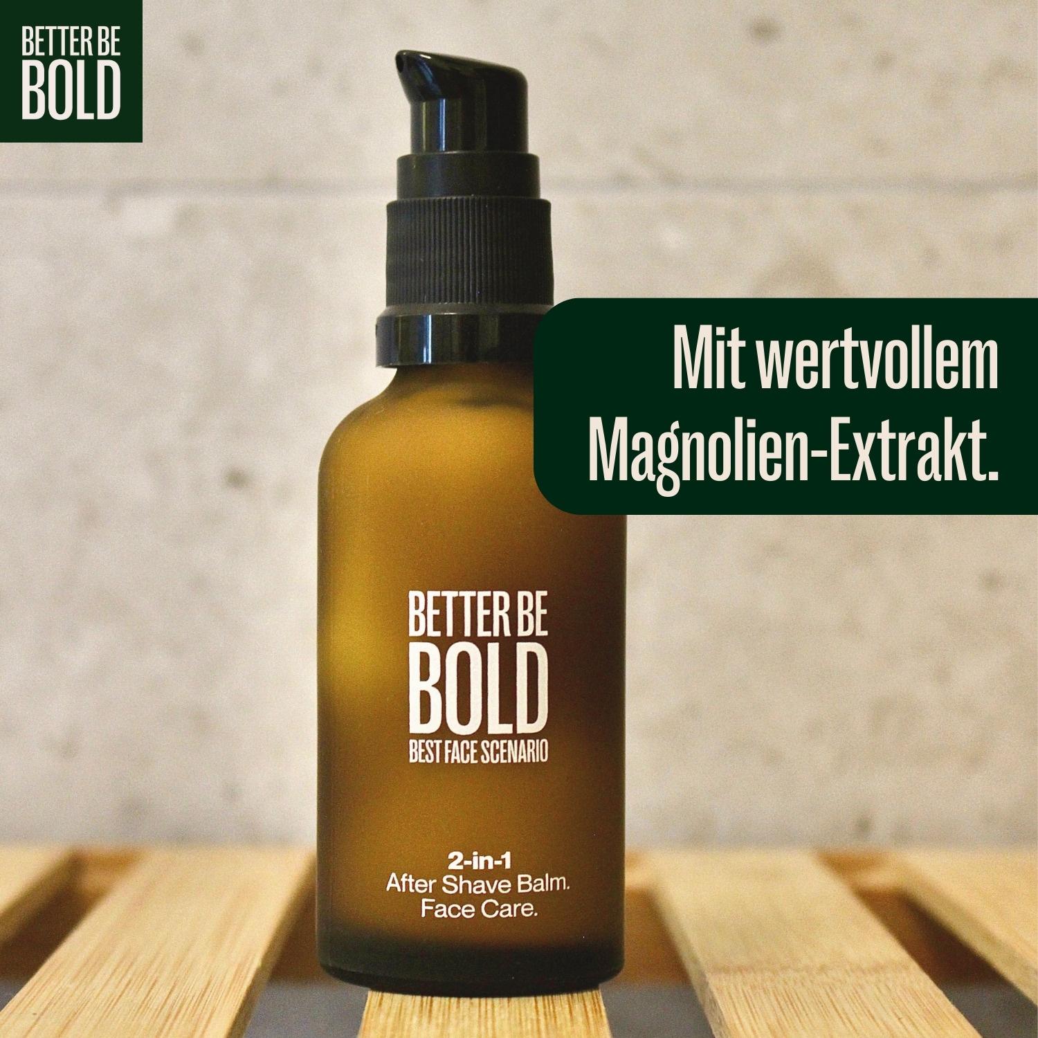 Produktbild BETTER BE BOLD 2in1: After Shave Balm&Face Care. Best Face Scenario 6 von 9