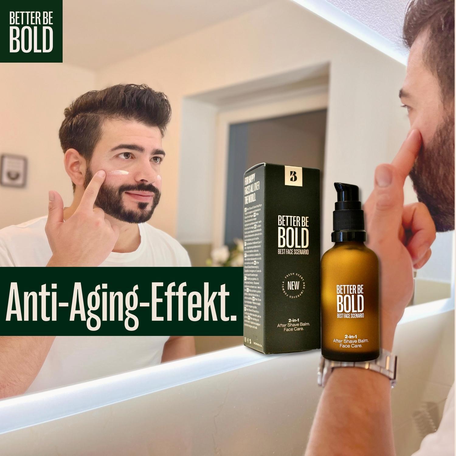 Produktbild BETTER BE BOLD 2in1: After Shave Balm&Face Care. Best Face Scenario 9 von 9
