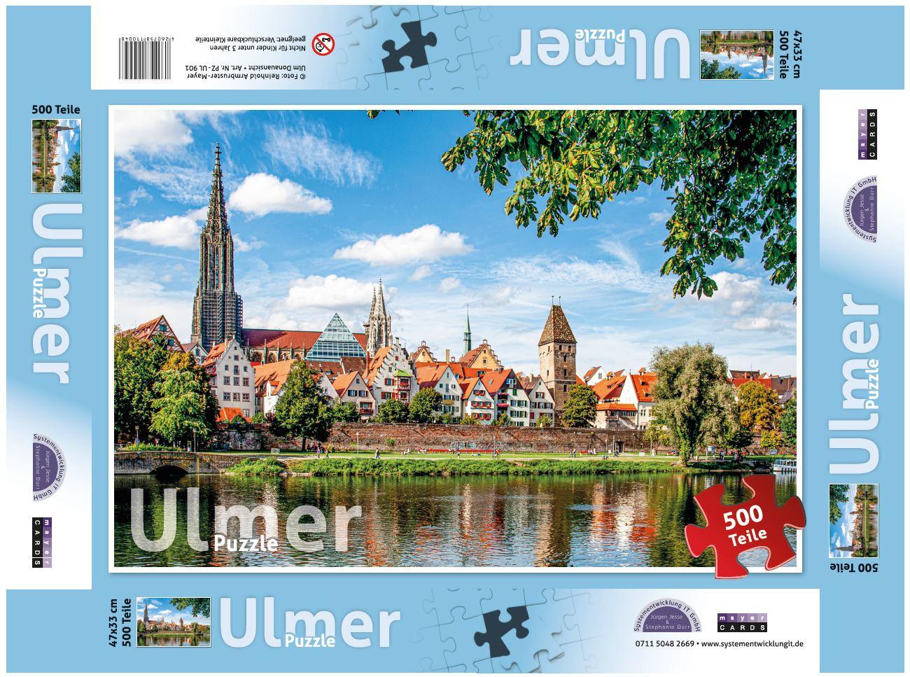 Mayercards - Ulmer Puzzle, 500 Teile