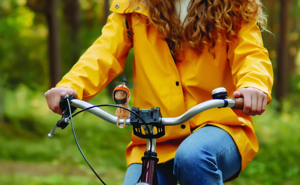 Produktbild Winkee Fahrrad Kätzchen mit Helm 2 von 3
