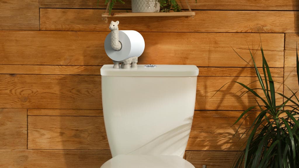 Produktbild Winkee Toilettenpapierhalter Lama 2 von 2