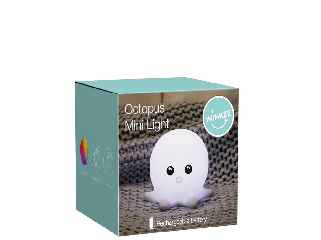 Produktbild Winkee Mini Nachtlicht Oktopus 2 von 2