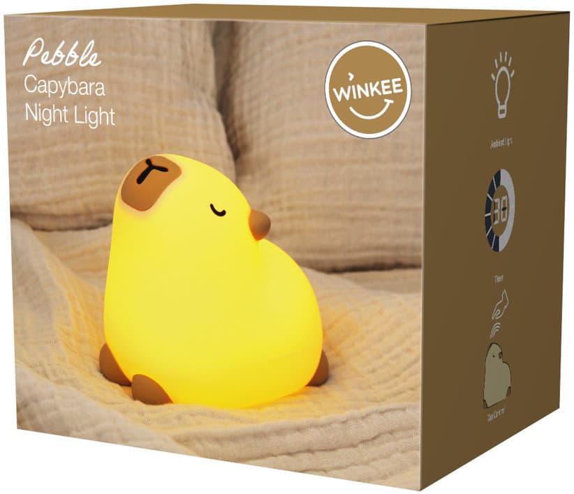 Winkee Nachtlicht Cypybara Pebble