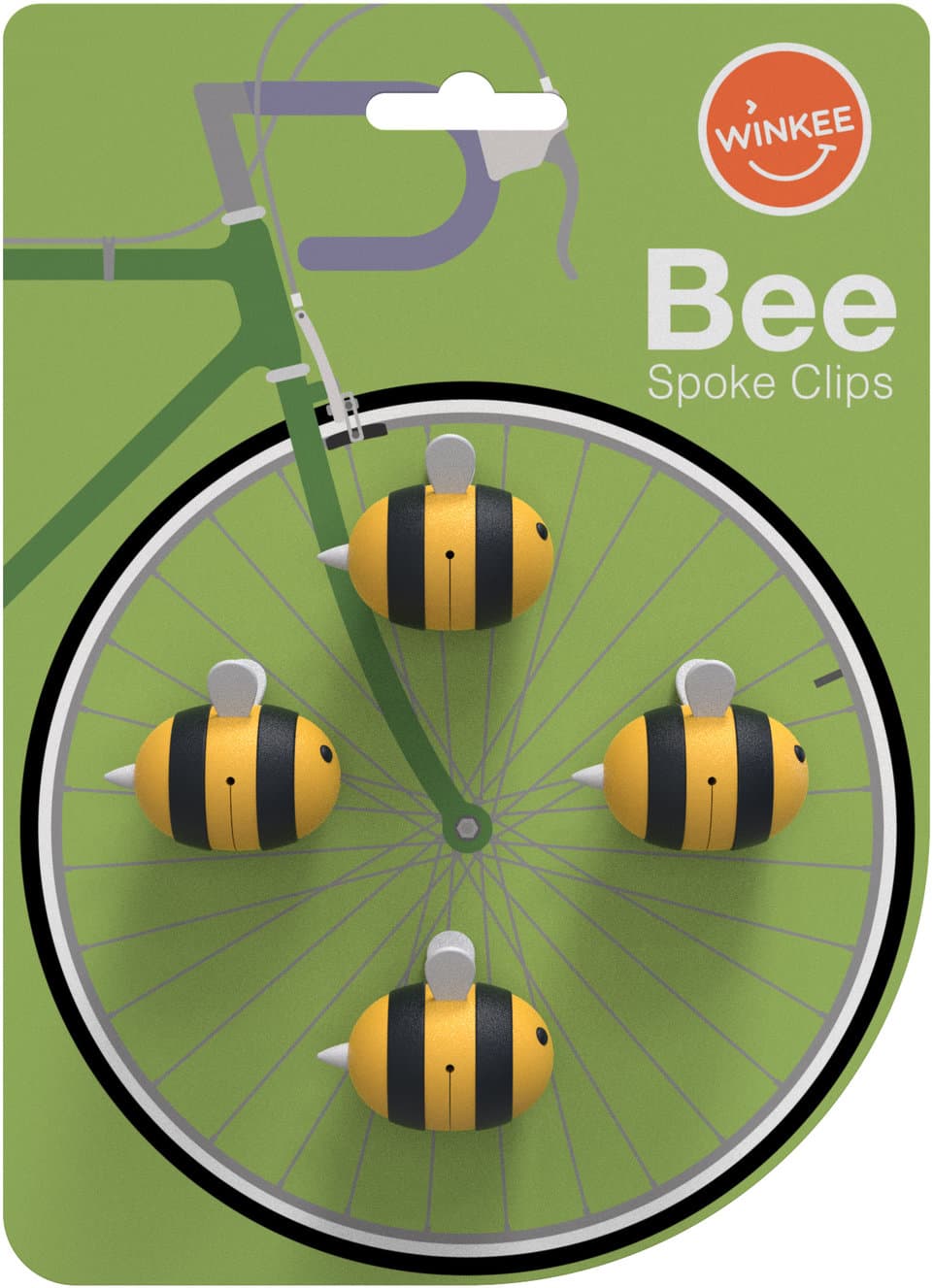 Winkee Fahrrad Speichenclips Bienen