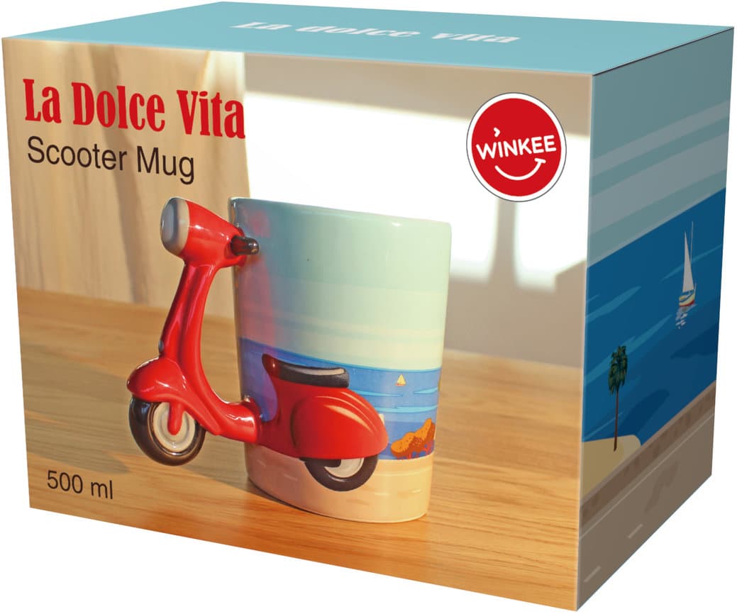Winkee Kaffeebecher Scooter 