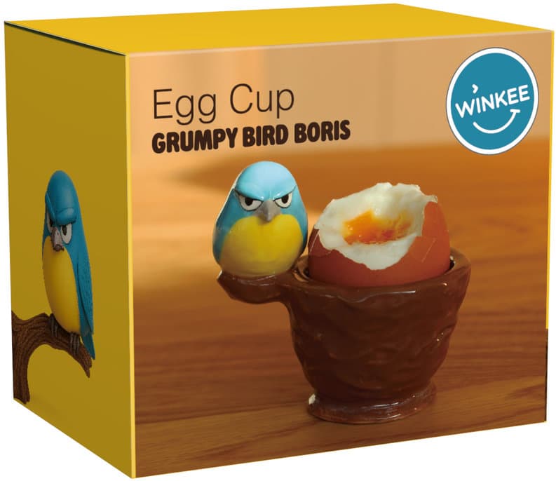 Winkee Eierbecher Grumpy Bird Boris