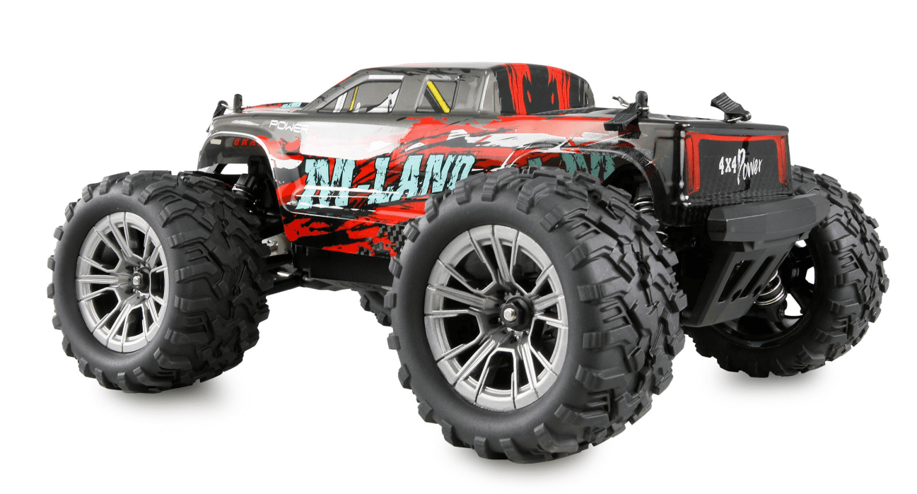 Produktbild Amewi M-Land Monstertruck 48km/h 4WD 1:16 RTR rot 4 von 6