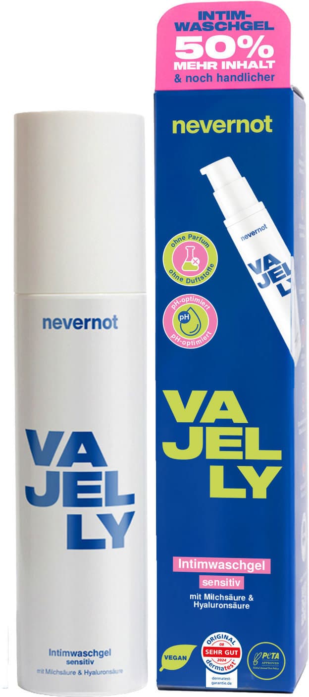 nevernot Vajelly Intimwaschgel sensitiv
