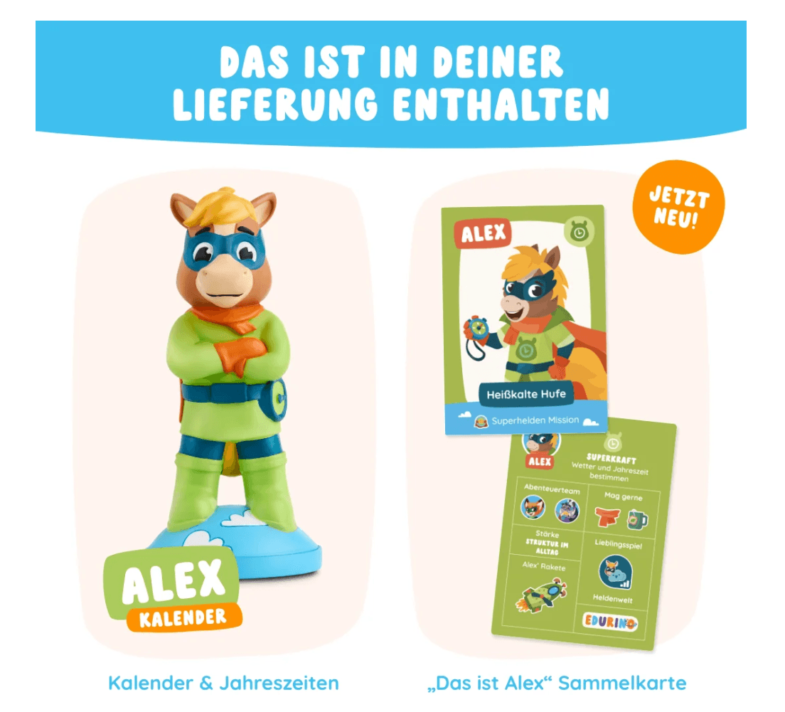 Produktbild EDURINO Figur Alex "Jahreszeiten & Kalender" 5 von 11