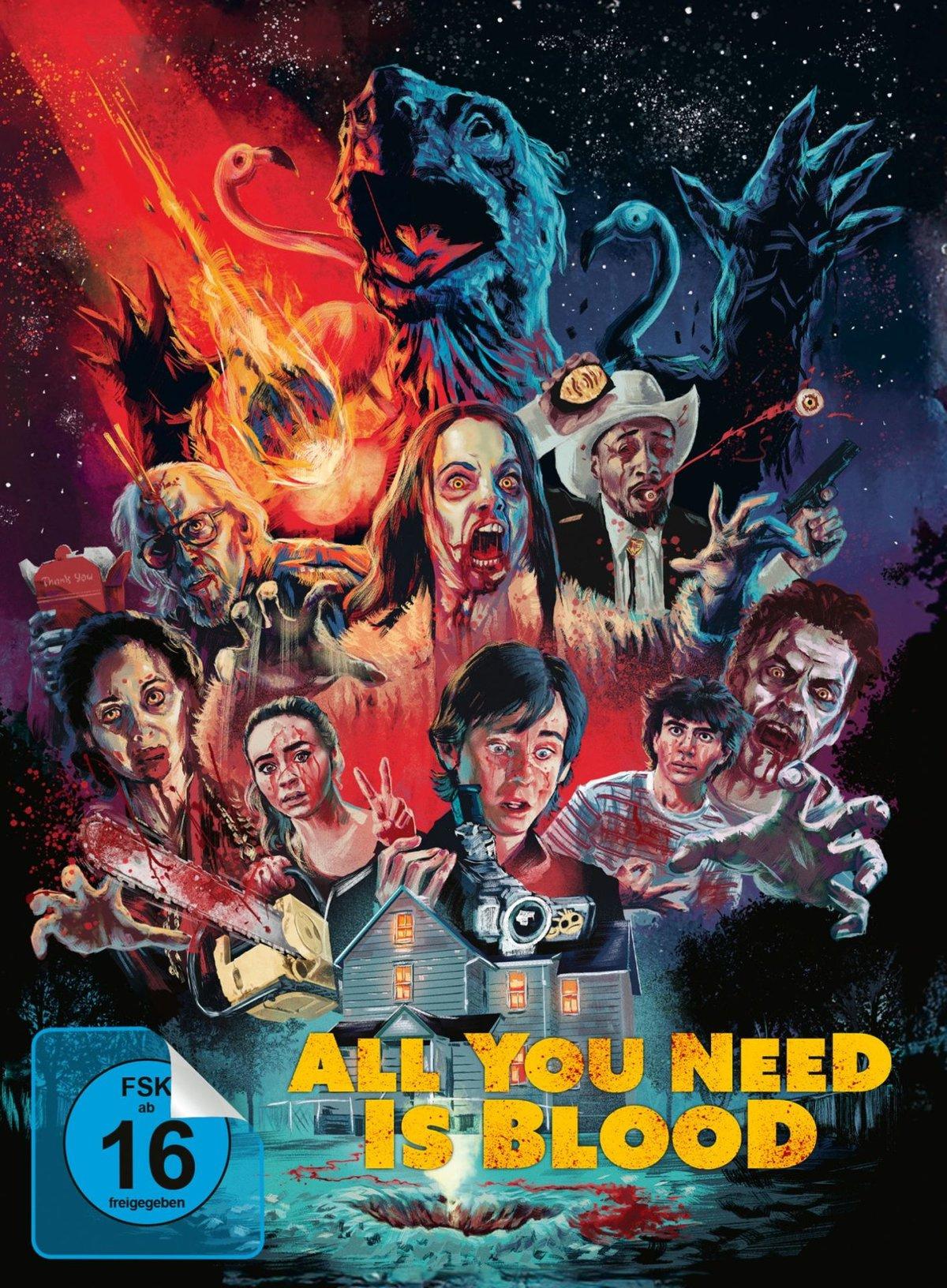 All You Need Is Blood - UHD 2-Disc Limited Edition Mediabook  (4K Ultra HD + Blu-ray)
