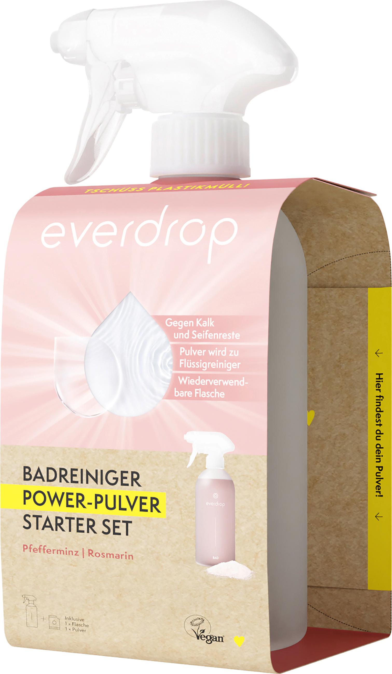 Everdrop Badreiniger Power Pulver Starter Set