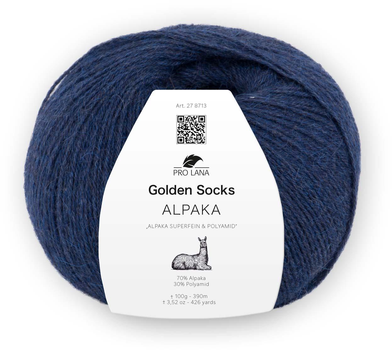 PRO LANA Sockenwolle Golden Socks Alpaka