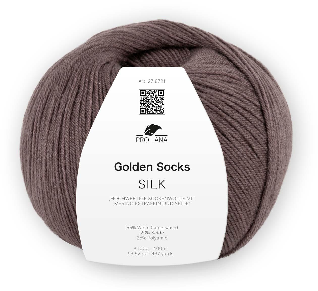 PRO LANA Sockenwolle Golden Socks Silk