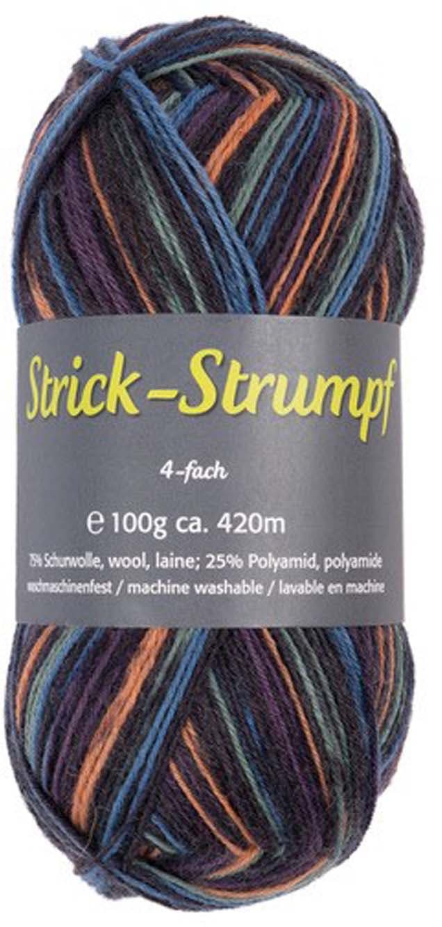 Sockenwolle Mexiko 4-fach