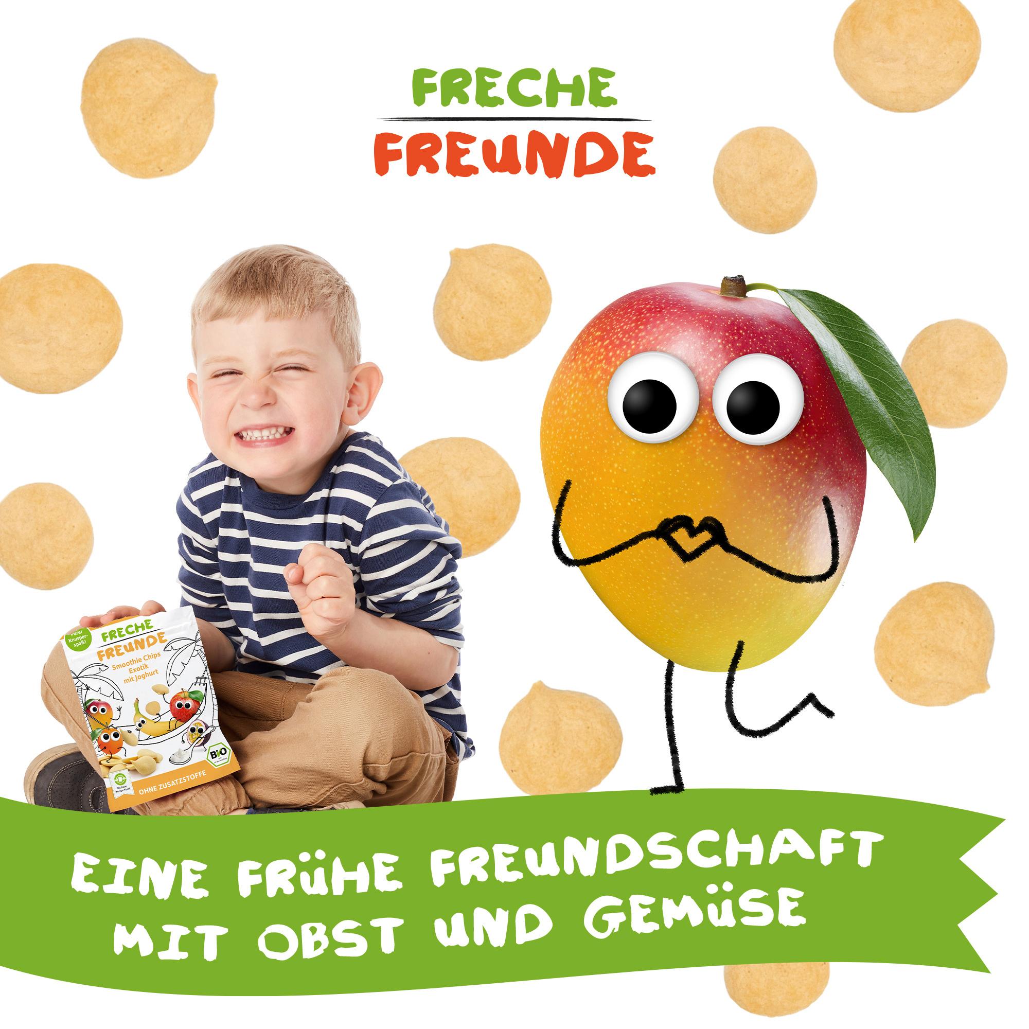 Produktbild Freche Freunde Smoothie Chips Exotik mit Joghurt 3 von 9