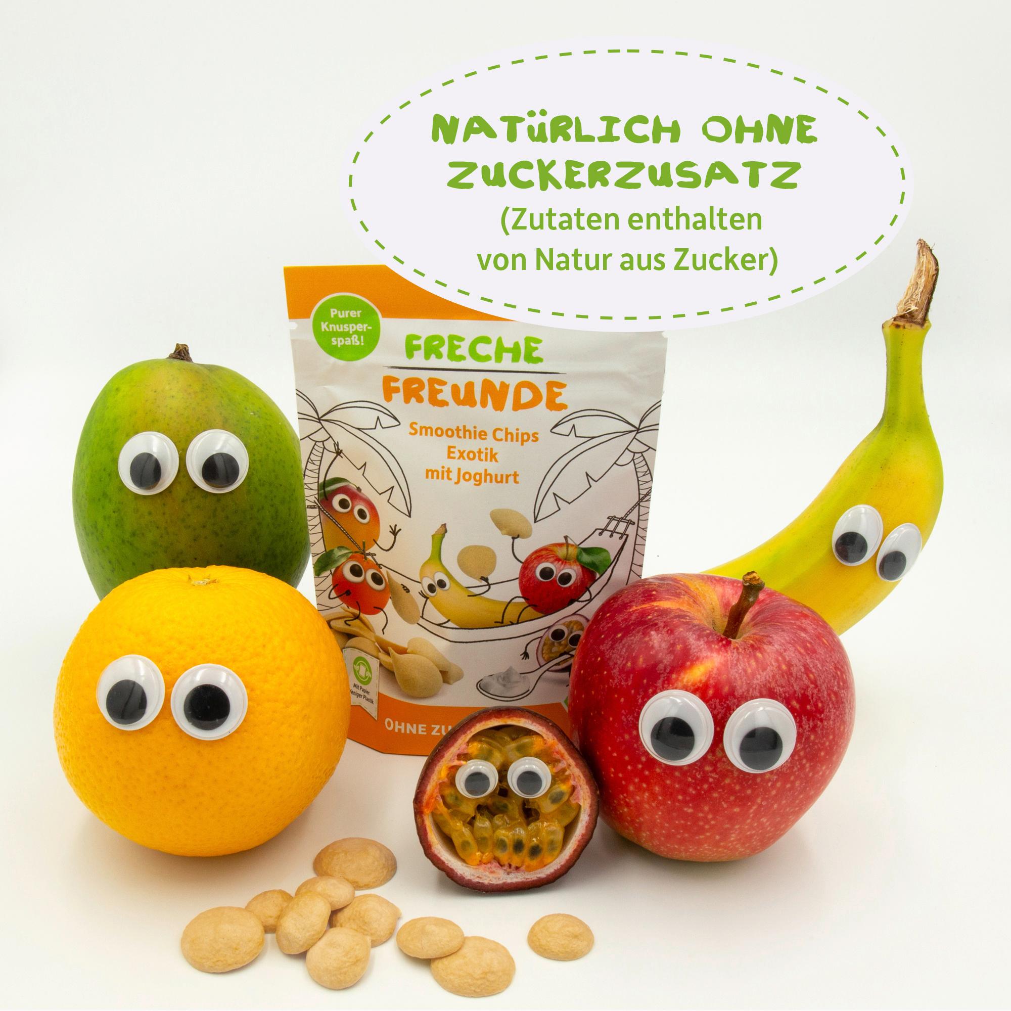 Produktbild Freche Freunde Smoothie Chips Exotik mit Joghurt 8 von 9