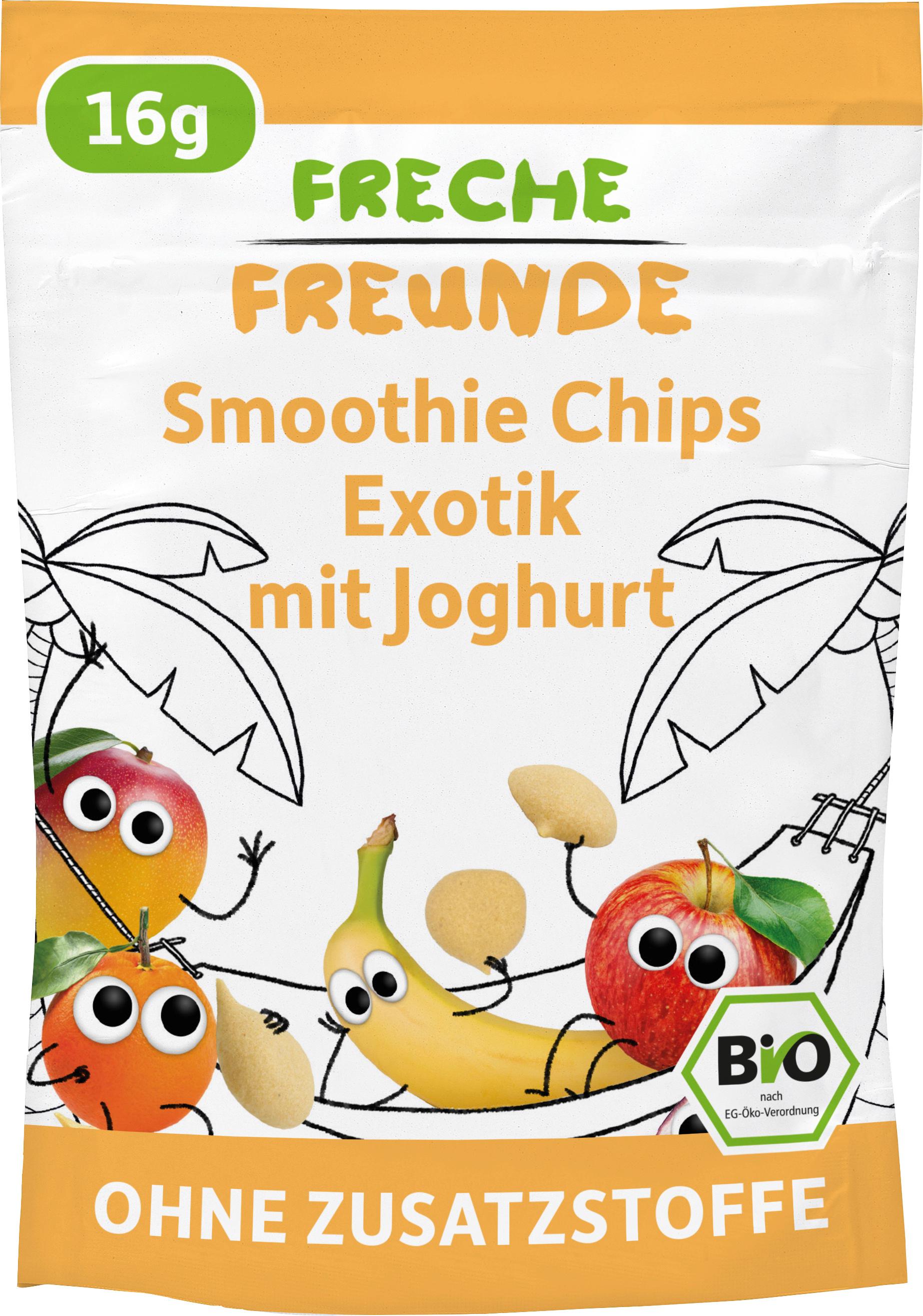 Freche Freunde Smoothie Chips Exotik mit Joghurt