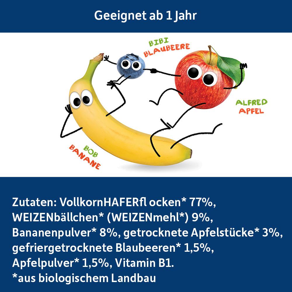 Produktbild Freche Freunde Bio Freches Müsli Banane, Apfel&Blaubeere 9 von 9
