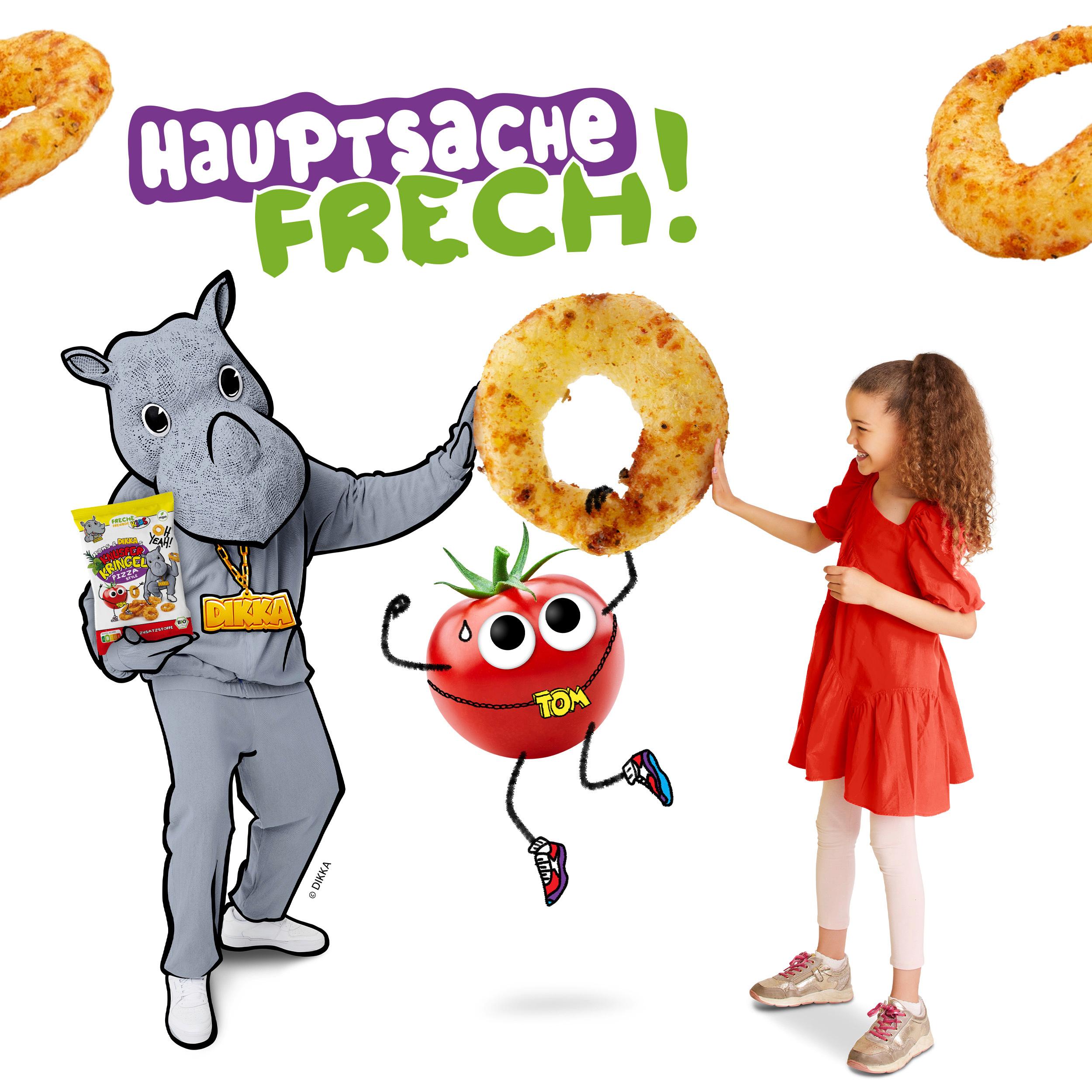 Produktbild Freche Freunde Kids Bio Knusper Kringel Pizza Style 7 von 10
