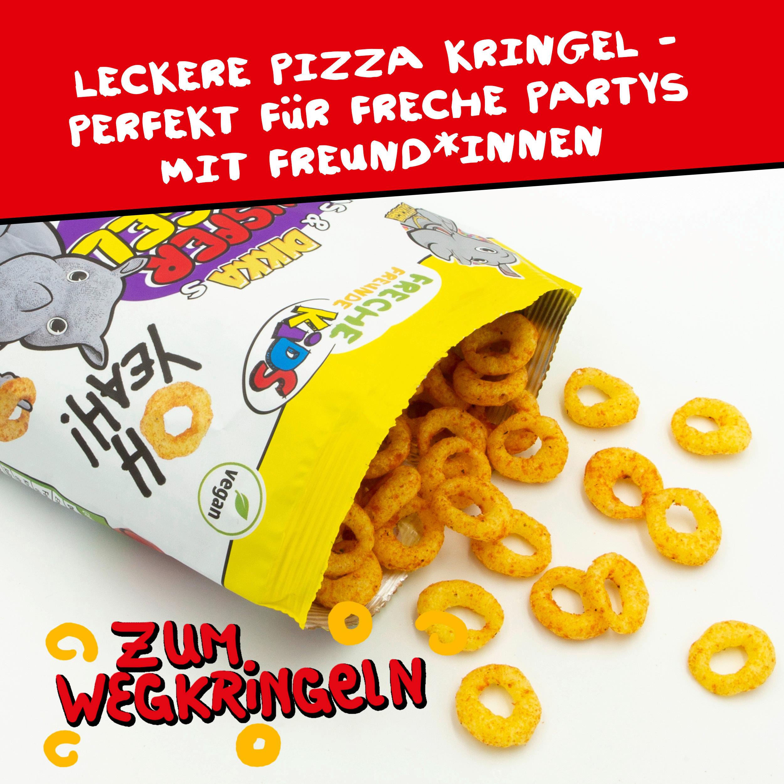Produktbild Freche Freunde Kids Bio Knusper Kringel Pizza Style 9 von 10