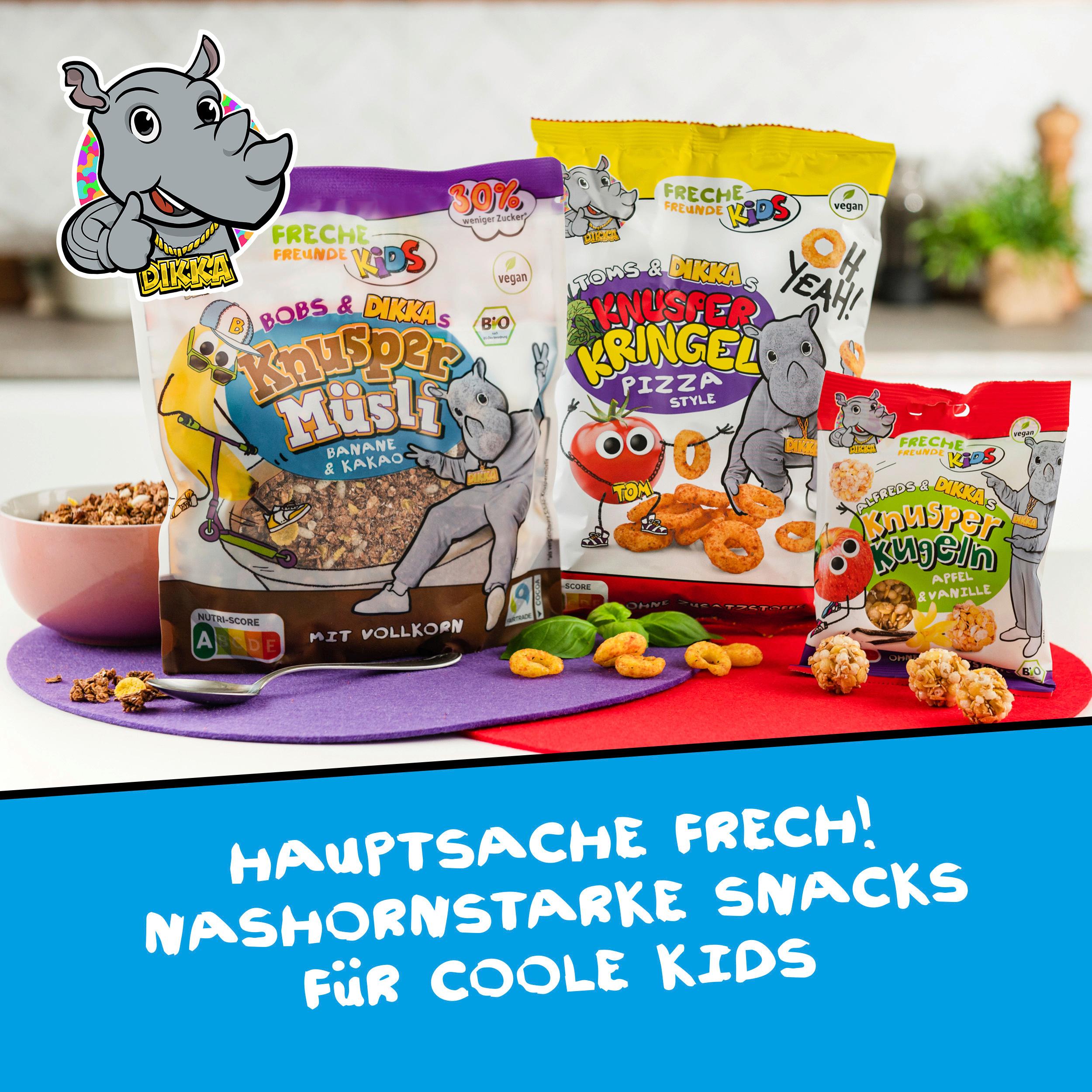 Produktbild Freche Freunde Kids Bio Knusper Kringel Pizza Style 8 von 10