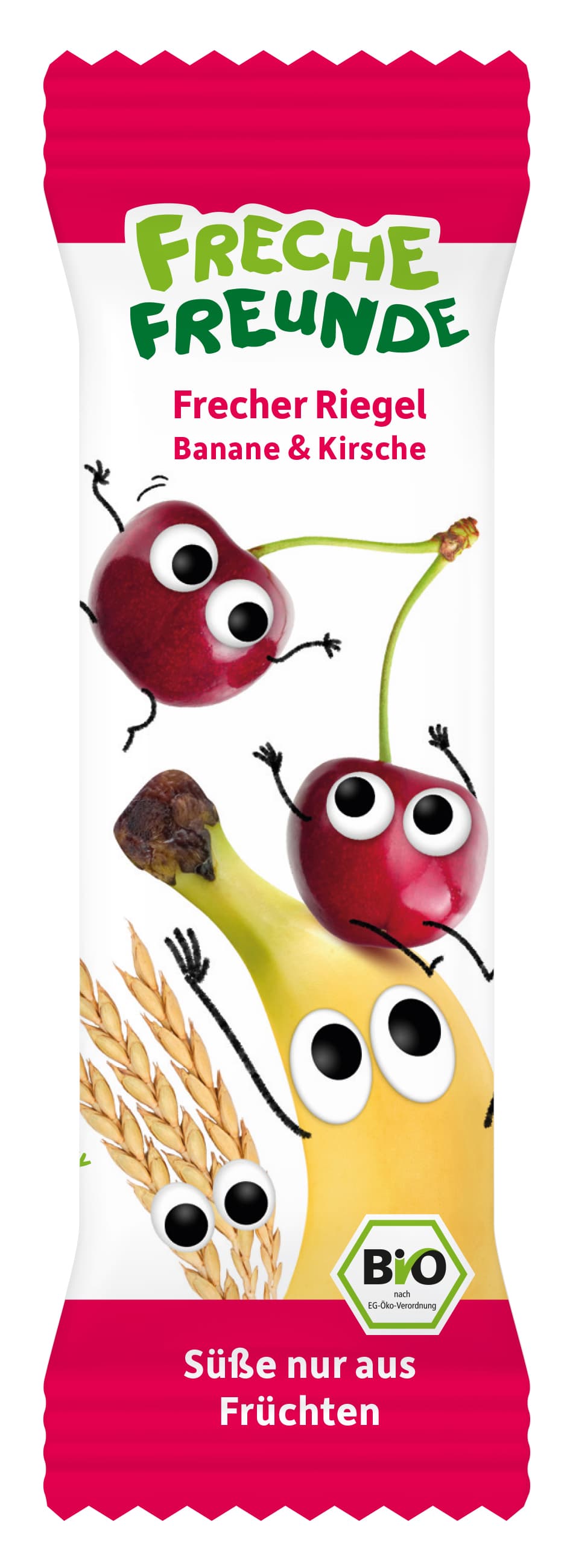 Freche Freunde Bio Riegel Banane & Kirsche