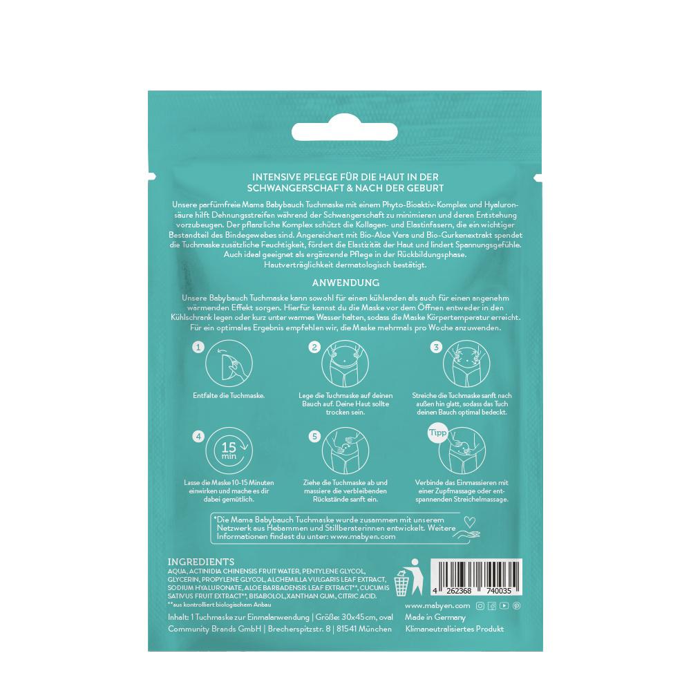 Produktbild Mabyen Mama Babybauch Tuchmaske 2 von 4
