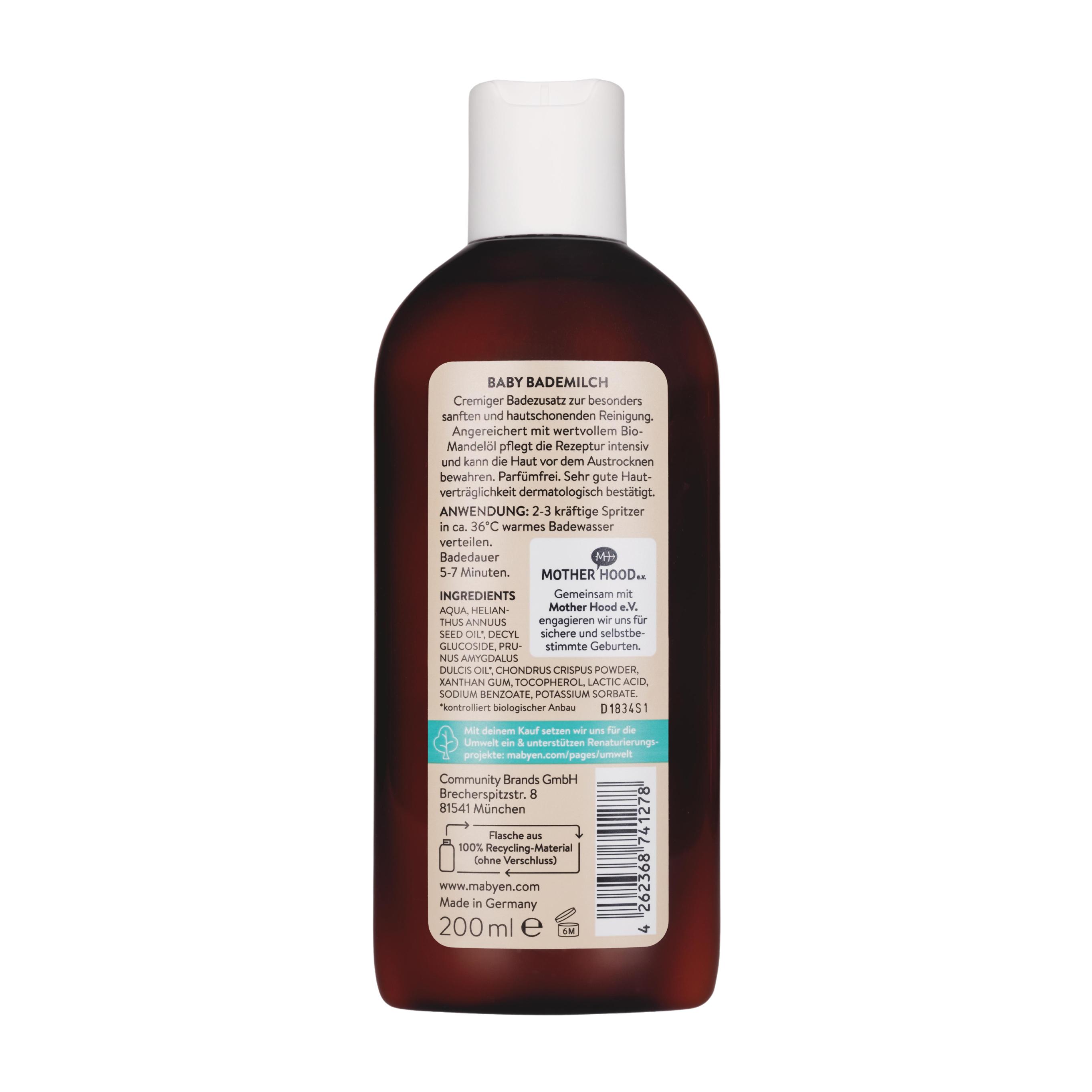 Produktbild Mabyen Baby Bademilch 2 von 2