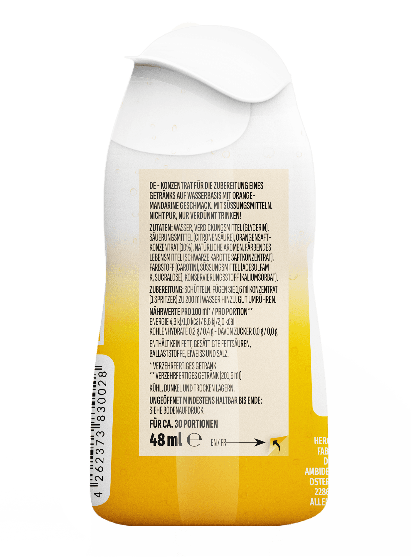 Produktbild Mijuwi Sirup Fresh Orange 2 von 2
