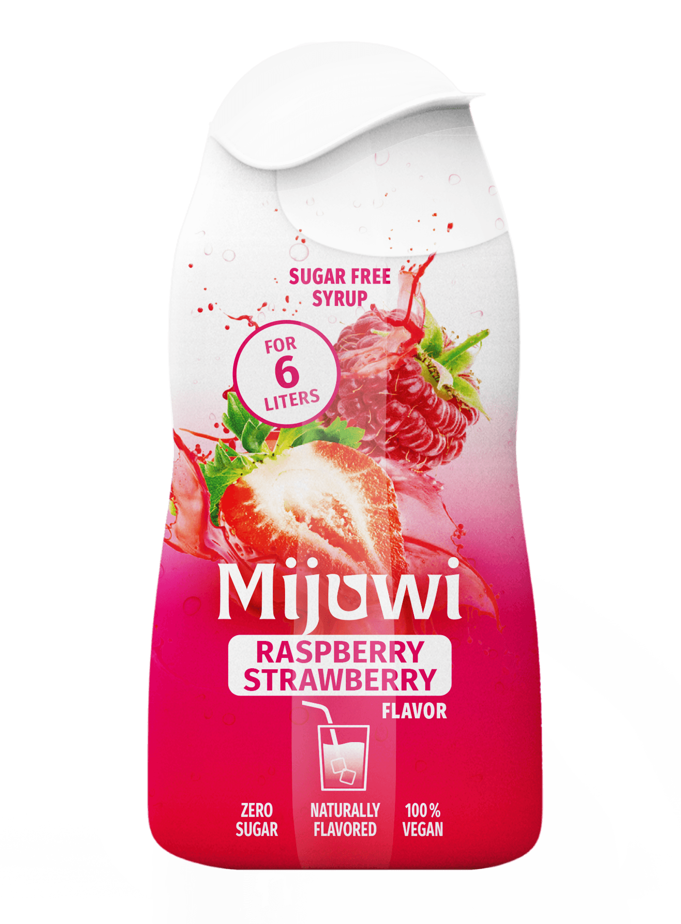 Mijuwi Sirup Raspberry Strawberry