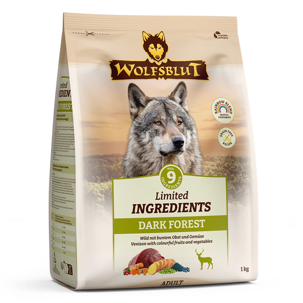 Wolfsblut Hundetrockenfutter Limited Ingredients Dark Forest Wildfleisch & Süßkartoffeln