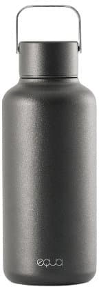 Botella de agua de acero inoxidable Equa Timeless de 600 ml.