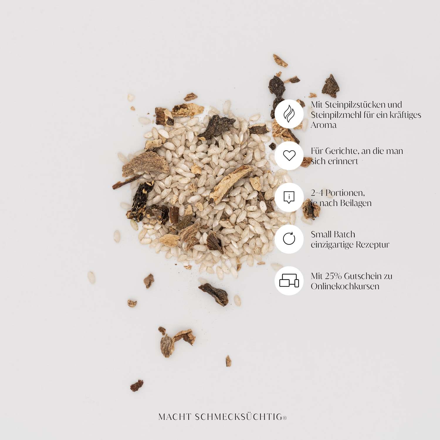 Produktbild THE GOLDEN CIRCLE Risotto Steinpilze Selection 3 von 6