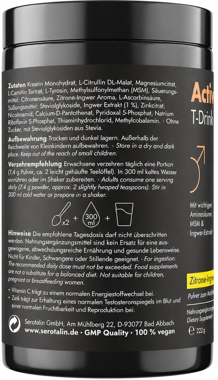 serotalin Active Men T-Vitaldrink