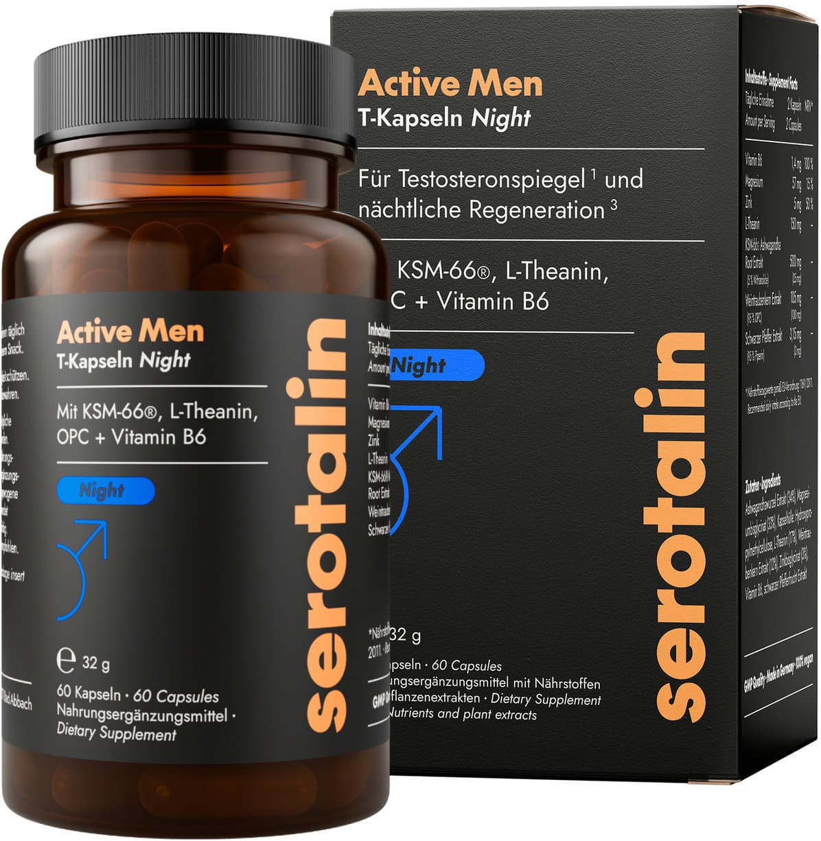 serotalin Active Men T-Kapseln Night