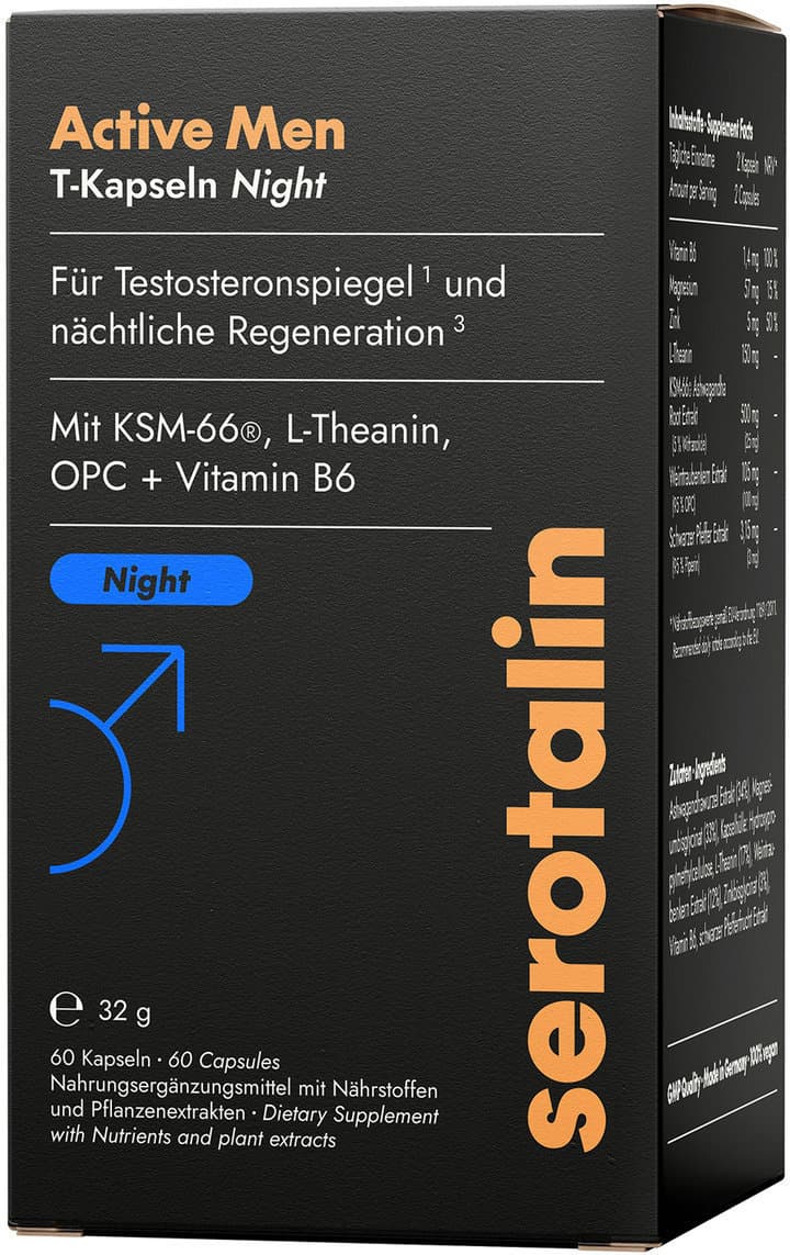 serotalin Active Men T-Kapseln Night