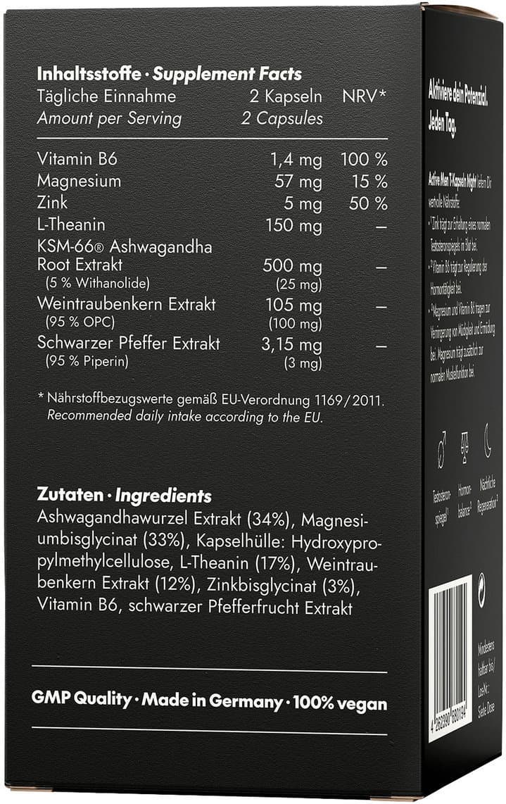 serotalin Active Men T-Kapseln Night