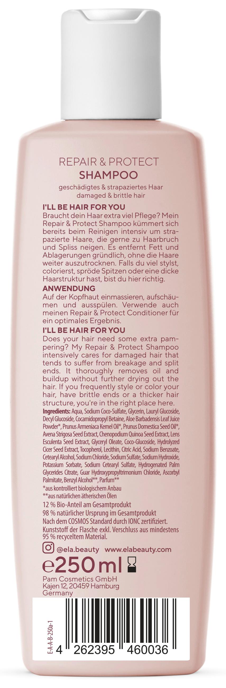 Produktbild ELA natural beauty Repair&Protect Shampoo 2 von 2