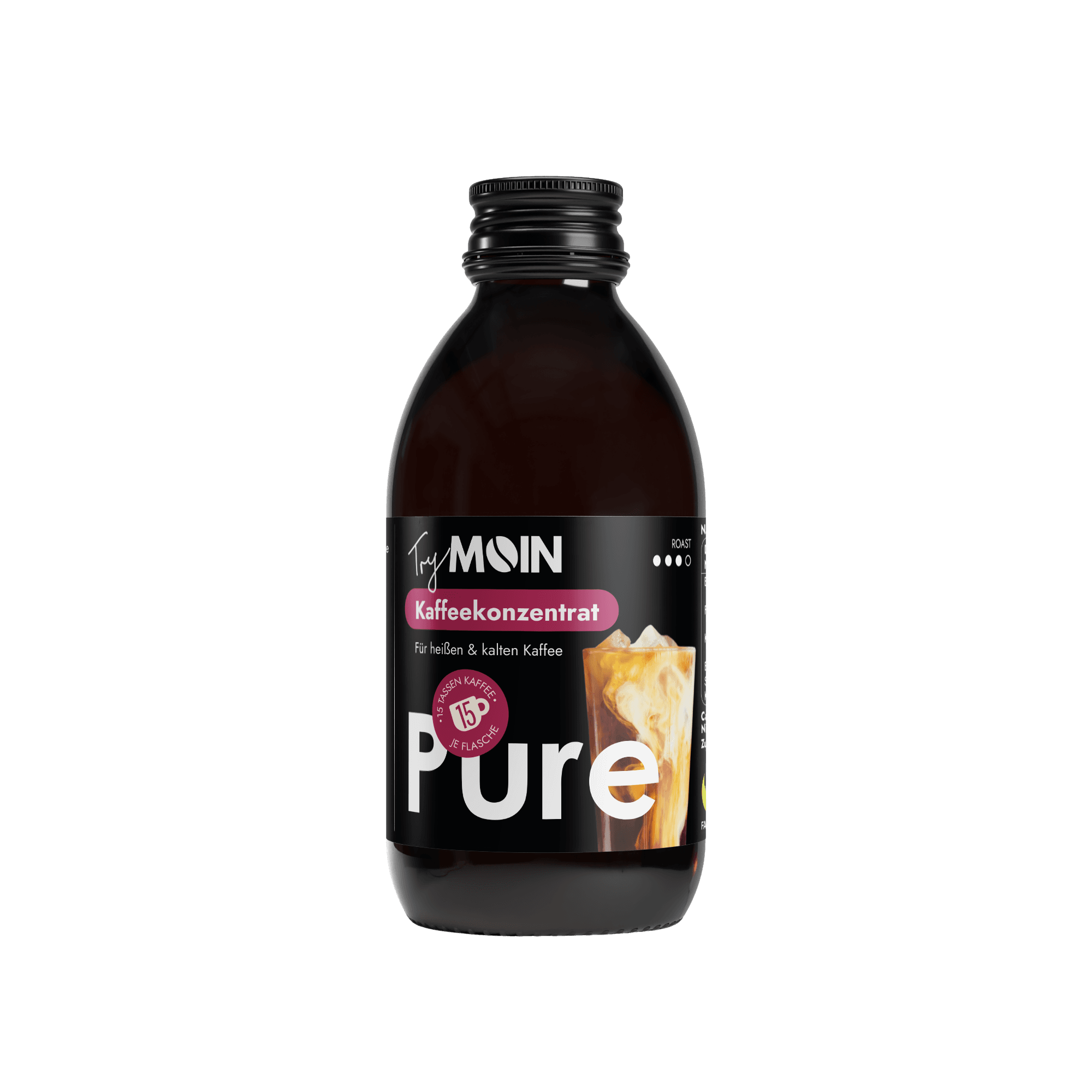 TryMoin Bio Kaffeekonzentrat Pure