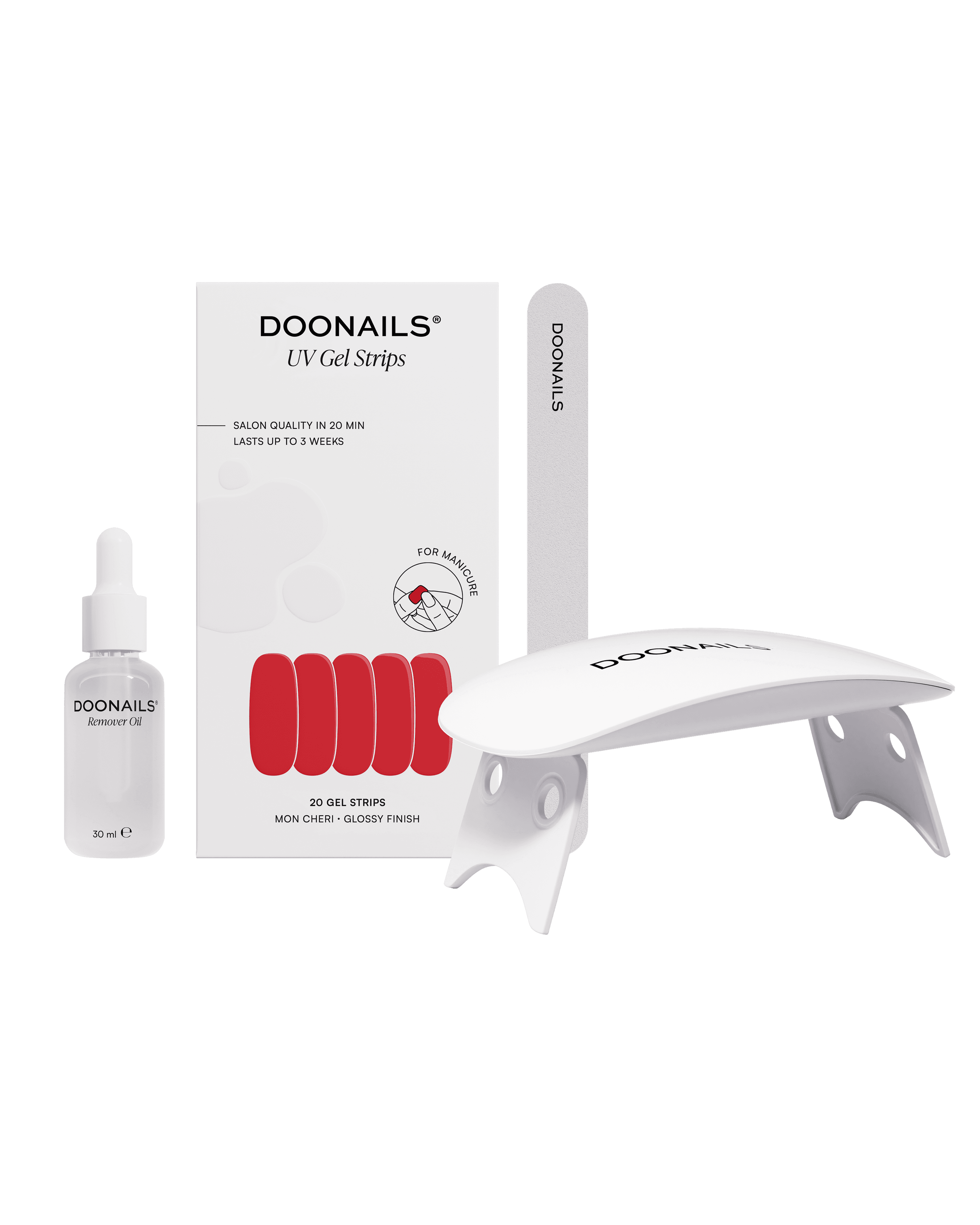 DOONAILS Gelstreifen Starter Set Geschenkpackung