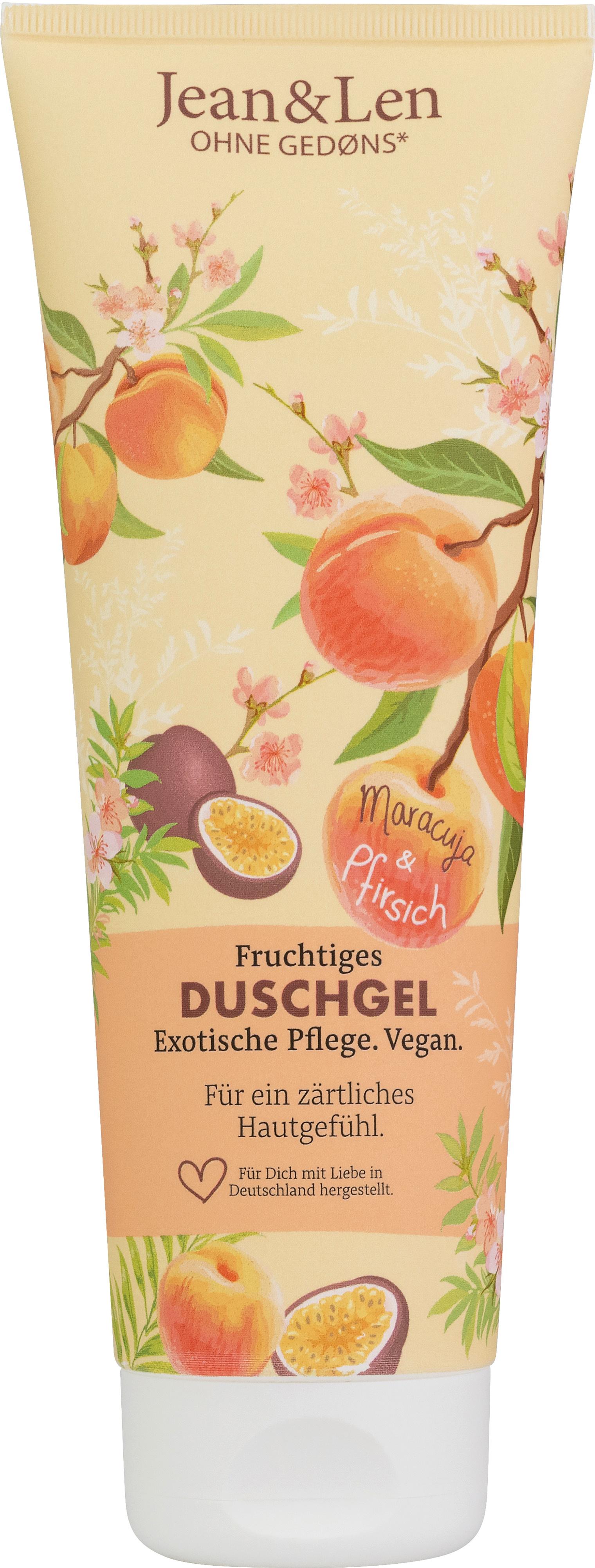 Jean&Len Fruchtiges Duschgel Pfirsich&Maracuja