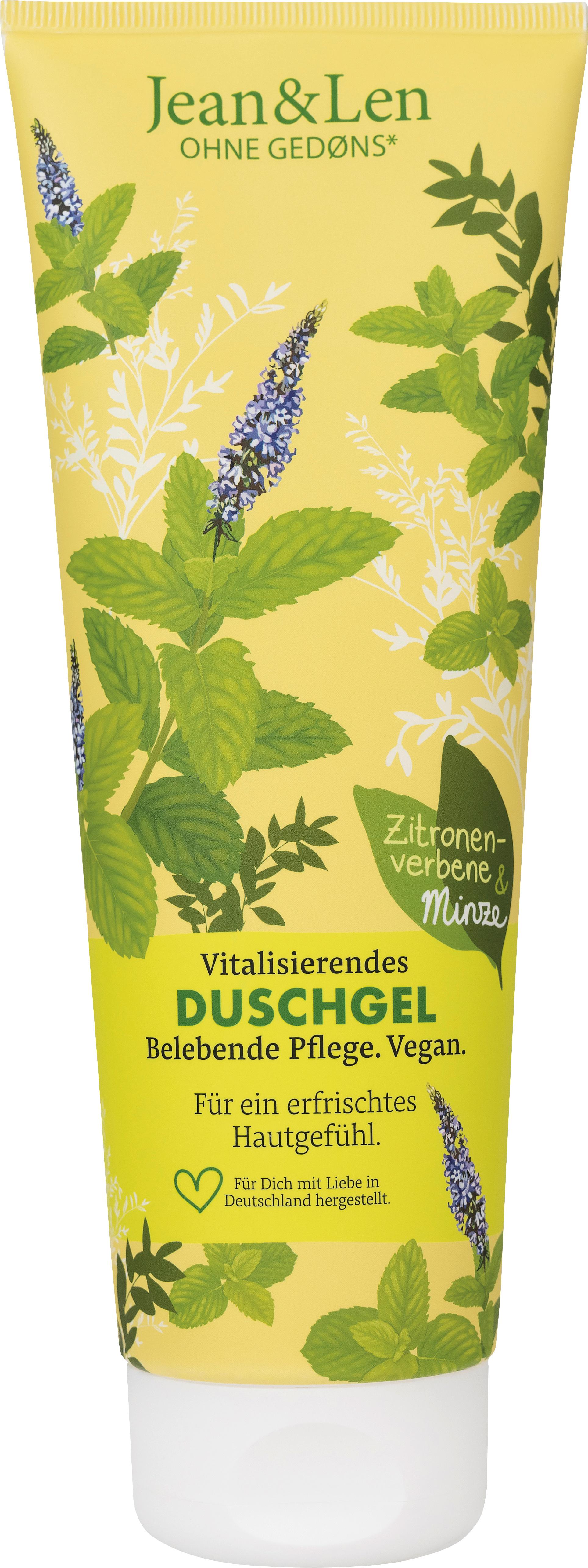 Jean&Len Vitalisierendes Duschgel Zitronenverben&Minze