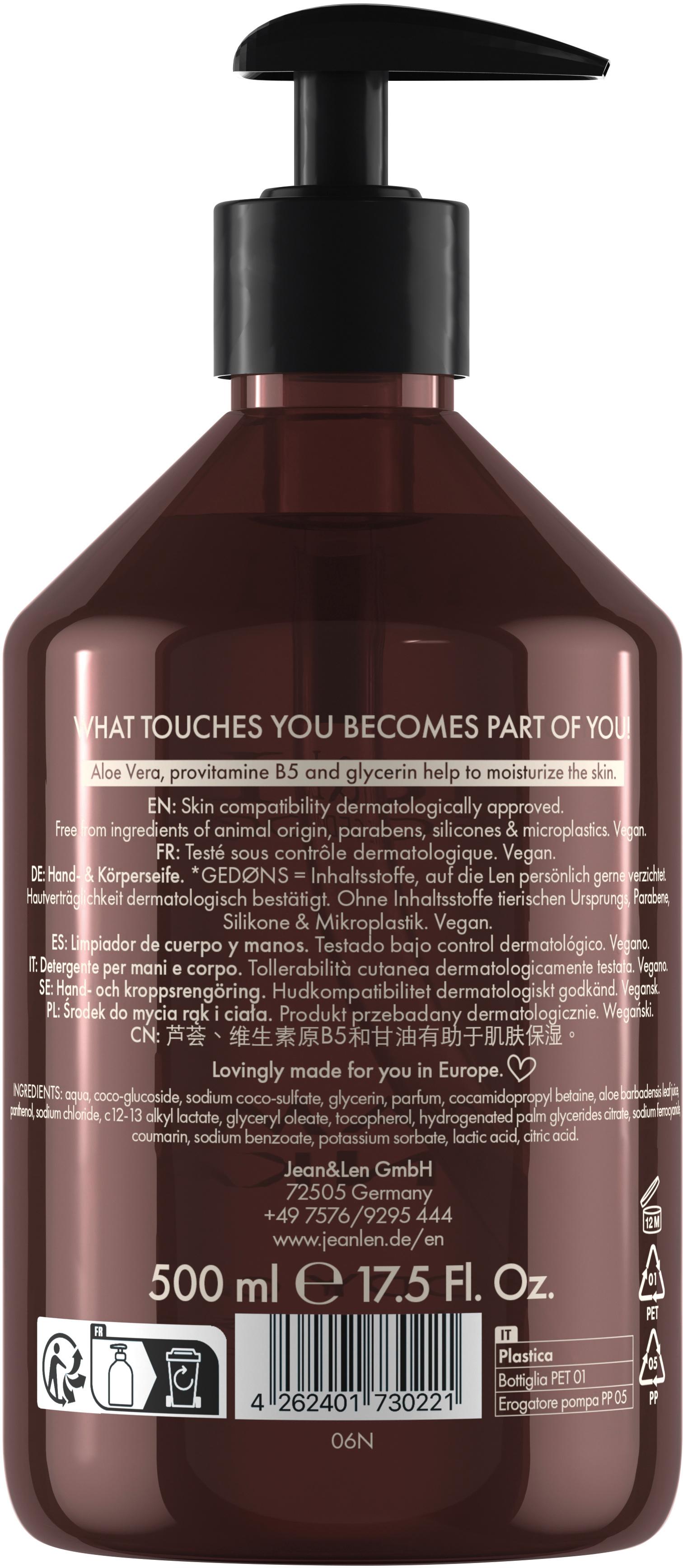 Produktbild Jean&Len Hand&Body Cleanser Cardamom/Tonka 2 von 3