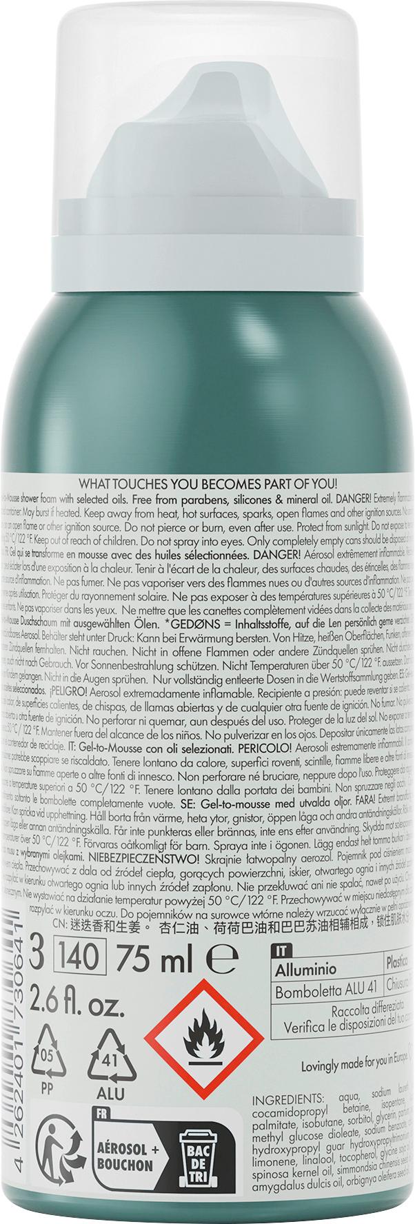 Produktbild Jean&Len Shower Soufflé Rosemary/Ginger 2 von 3