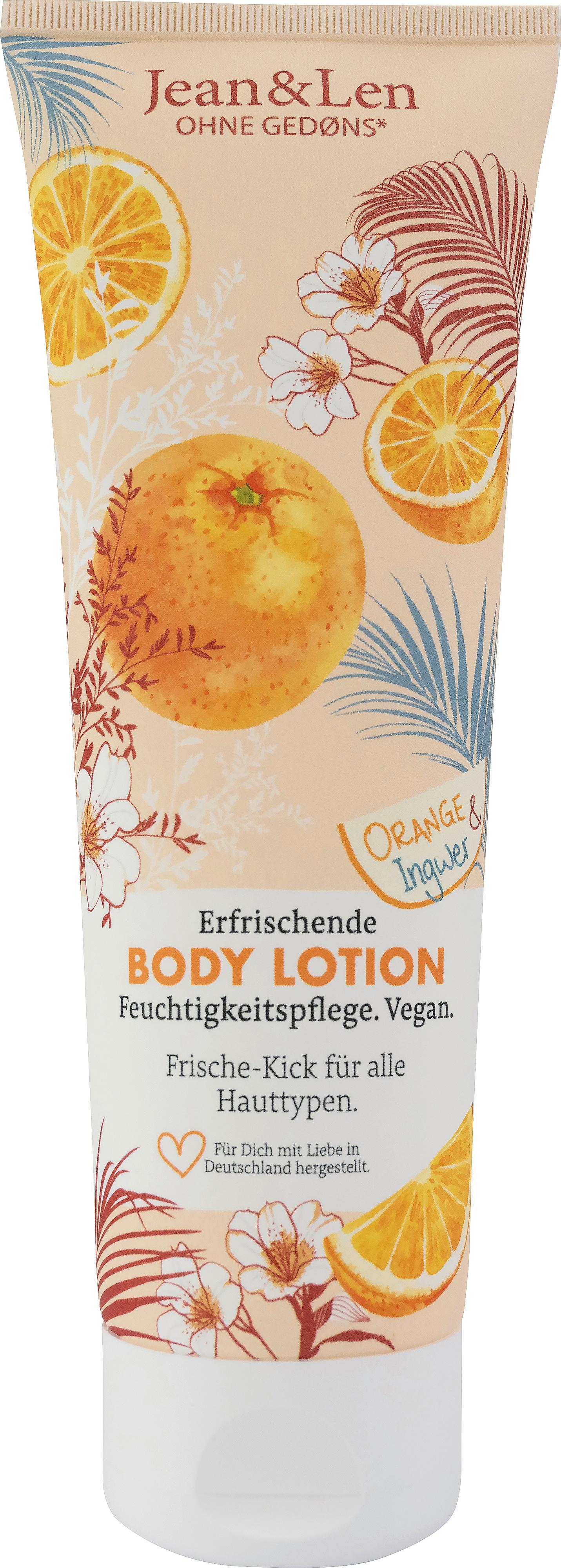 Jean&Len Body Lotion Orange/Ingwer