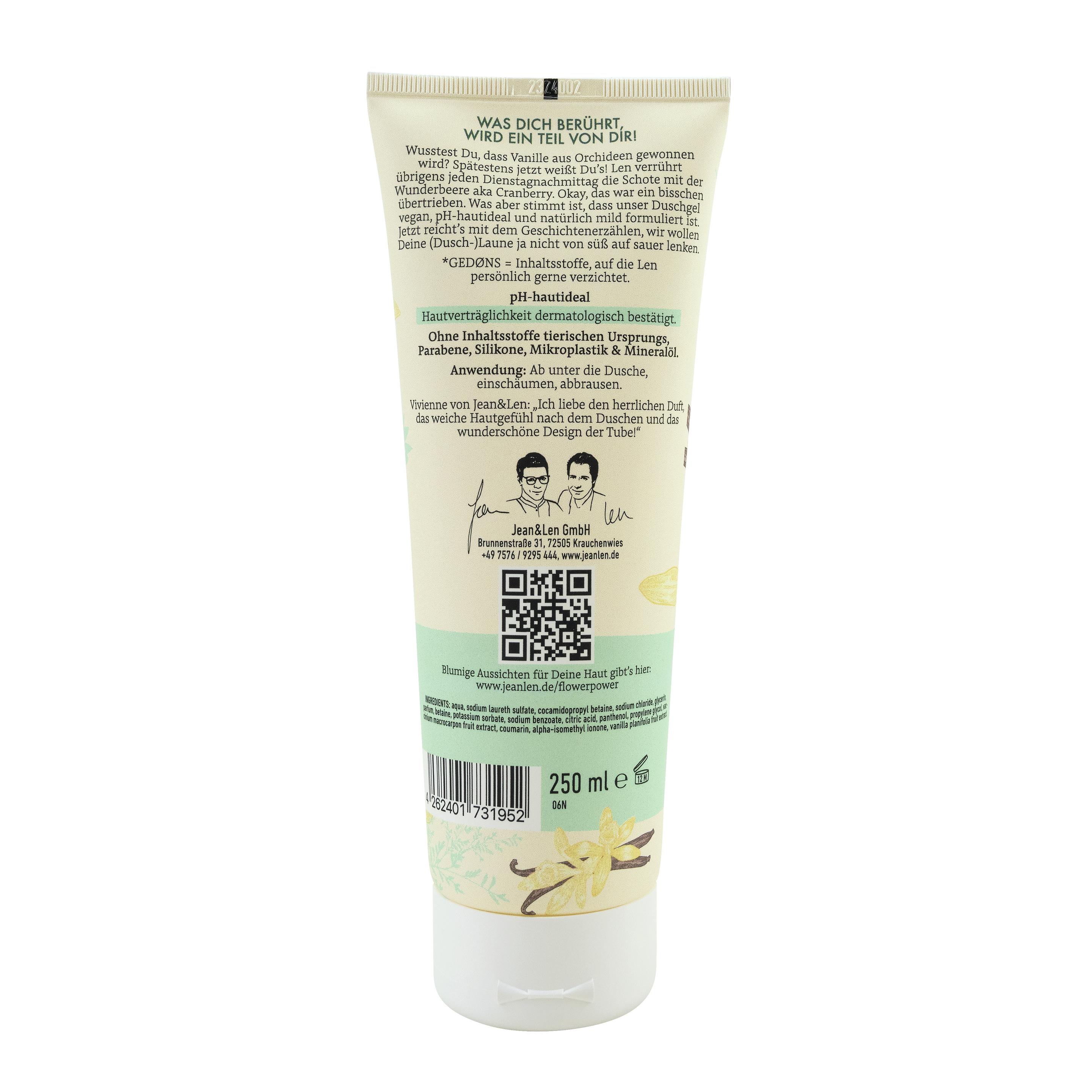 Produktbild Jean&Len Duschgel Cranberry Vanille 3 von 3