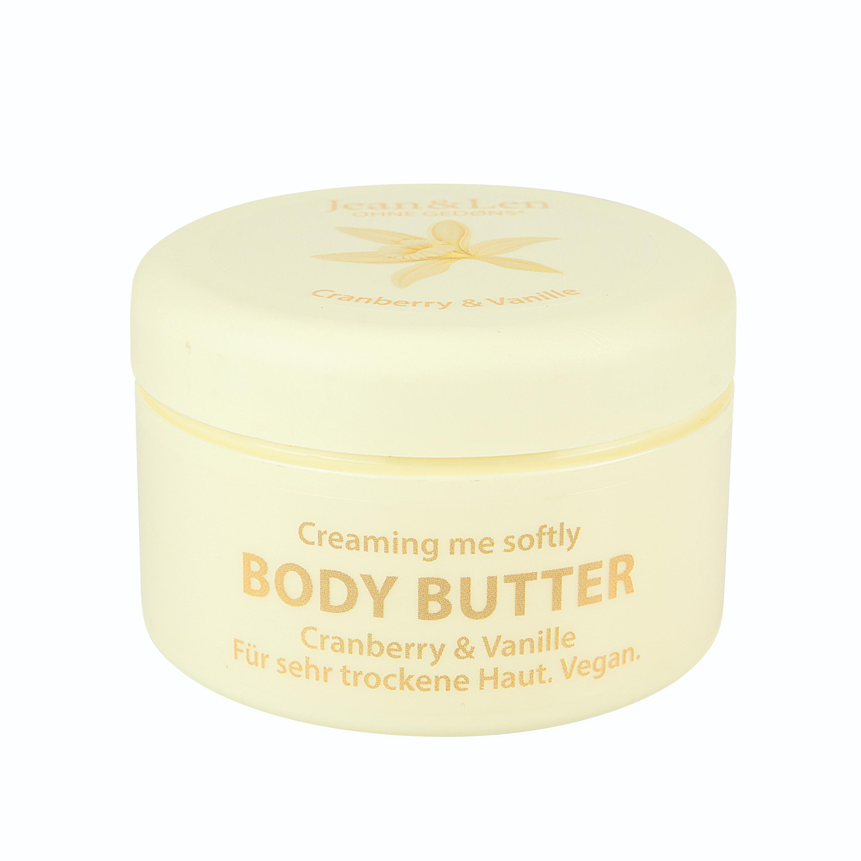 Jean&Len Body Butter Cranberry/Vanille