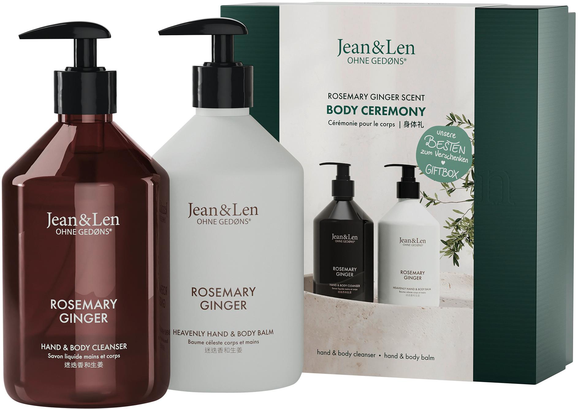 Produktbild Jean&Len Body Ceremony Giftbox Rosemary/Ginger Geschenkpackung 3 von 3